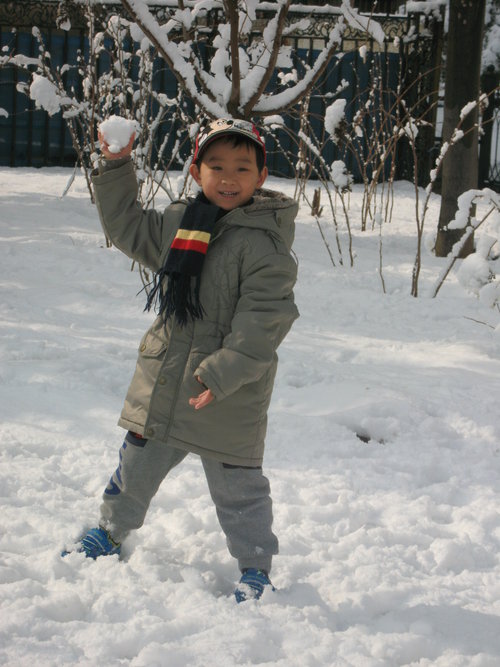 春天的雪