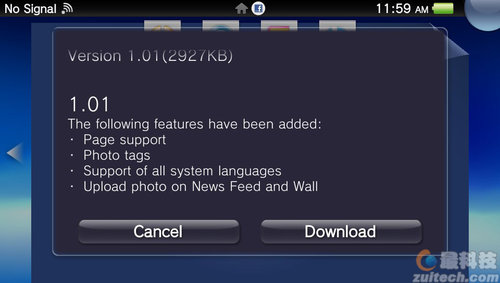 Facebook—ＰＳ　Ｖｉｔａ改装袭来