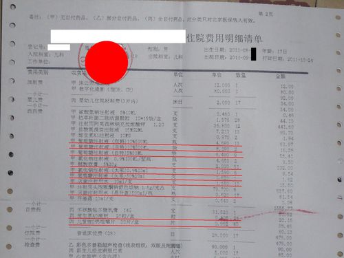  *****强！晒孩子住院清单，医院你到底做了什么？ ...